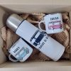 Personalised Campervan Enamel Mug Set